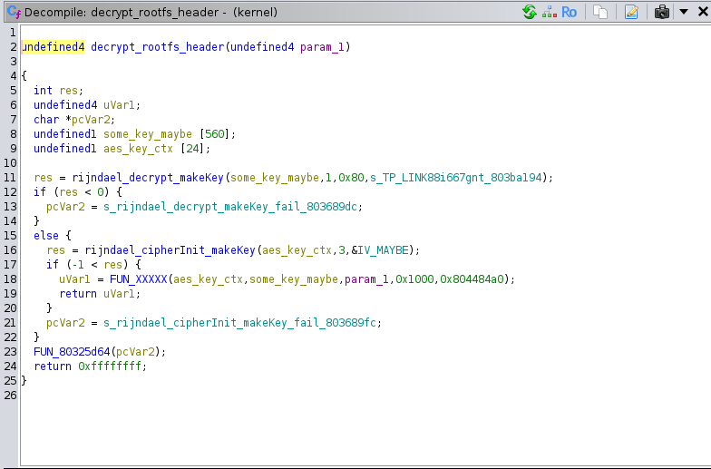 "rootfs decrypt header